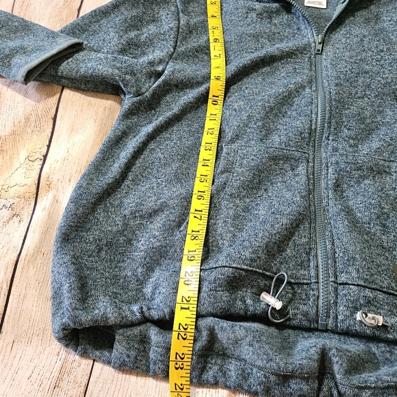 Victoria's Secret teal fleece hoodie Medium - Picture 5 of 9